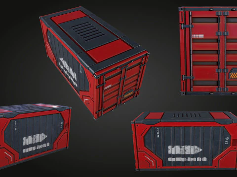 Container 3D Model