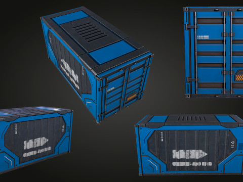 Container 3Dモデル