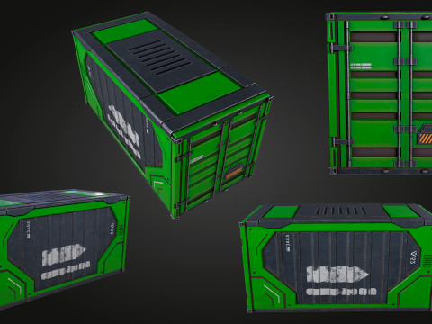 Container 3Dモデル