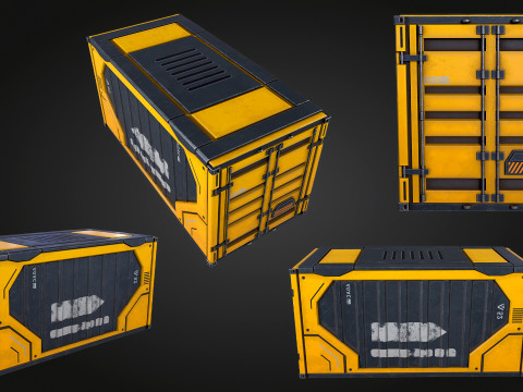 Container 3Dモデル