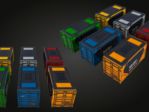 Container 3Dモデル