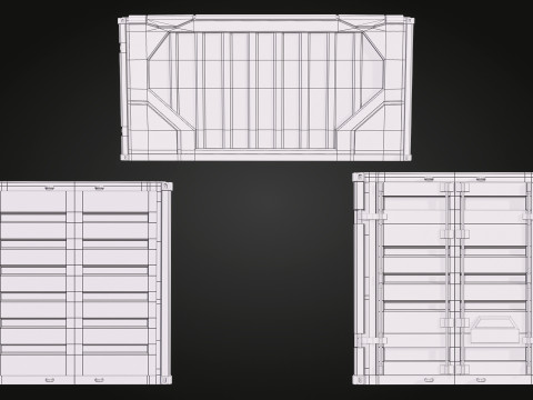 Container 3Dモデル