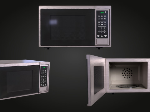 Microwave Model 3D