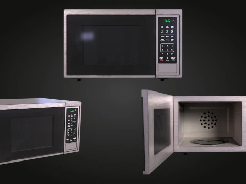Microwave 3D Model