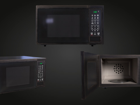 Microwave Model 3D