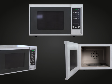 Microwave Model 3D