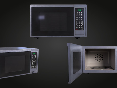 Microwave Model 3D