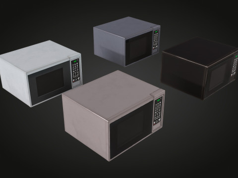 Microwave Model 3D