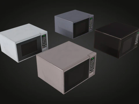 Microwave 3D Model