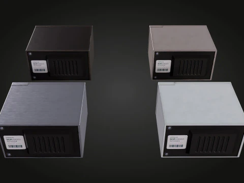 Microwave 3D Model