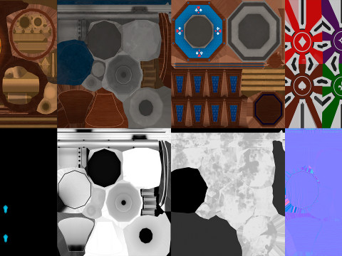 Mesa de Roleta Modelo 3D