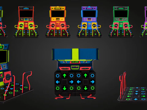 Dan&ccedil;a Arcada Modelo 3D