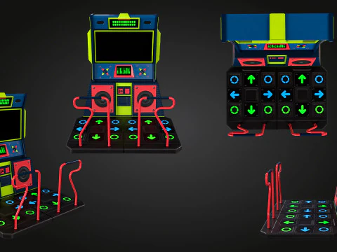 Dan&ccedil;a Arcada Modelo 3D