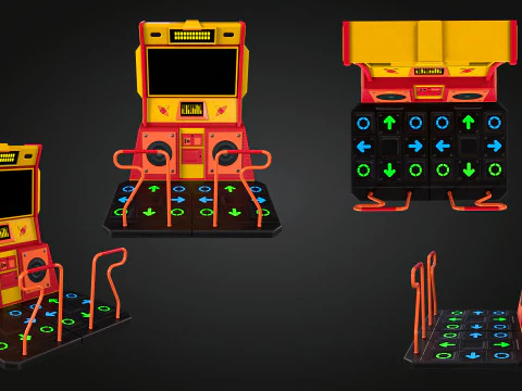 Dan&ccedil;a Arcada Modelo 3D