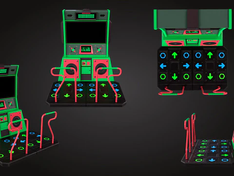 Dan&ccedil;a Arcada Modelo 3D