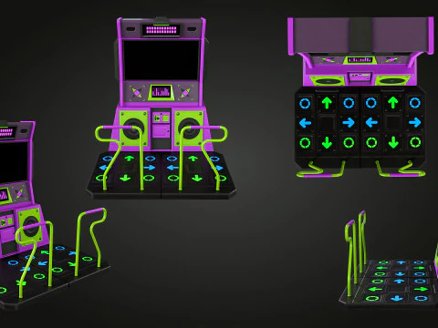 Dan&ccedil;a Arcada Modelo 3D