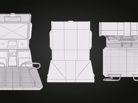 アーケードダンス 3Dモデル