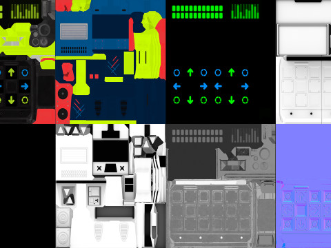 アーケードダンス 3Dモデル