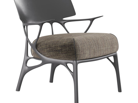 Kartell AI LOUNGE Chair - Boucle Riccio 3D Model