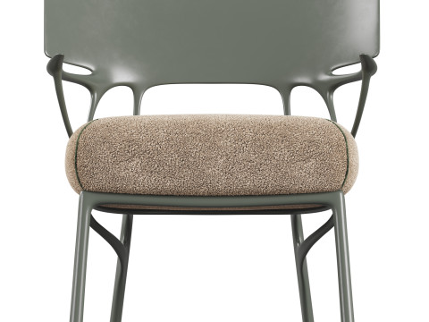 Kartell AI LOUNGE Chair - Boucle Riccio 3D Model
