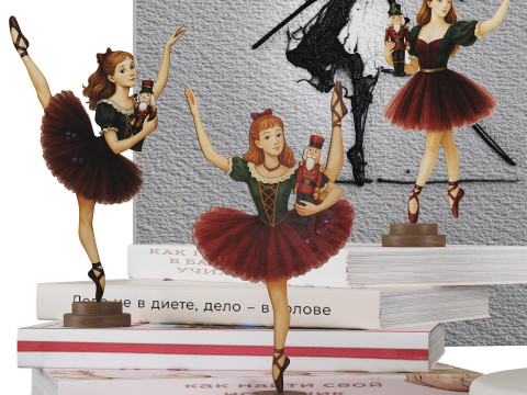 Ballet Ticket 3D Model