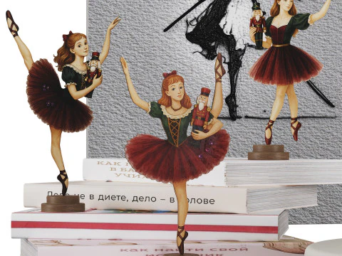 Ballet Ticket 3D Model