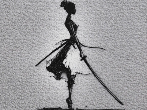Ballet Ticket 3D Model
