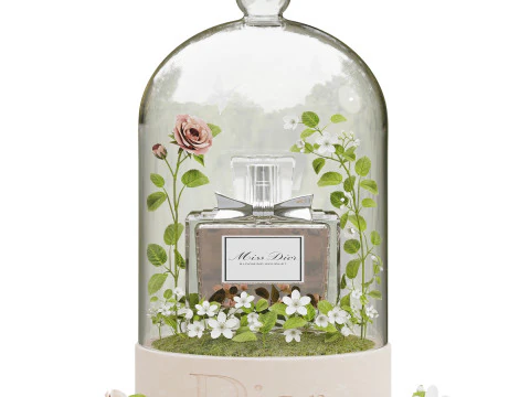 Conjunto decorativo 001 Modelo 3D