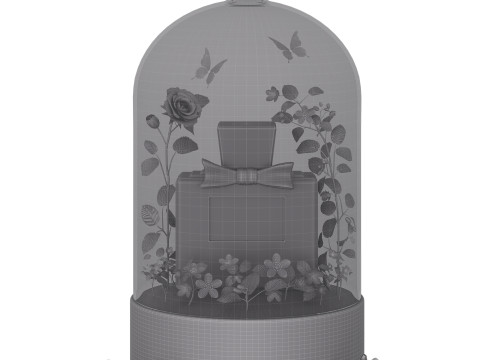 Decorative set 001 3D-Modell