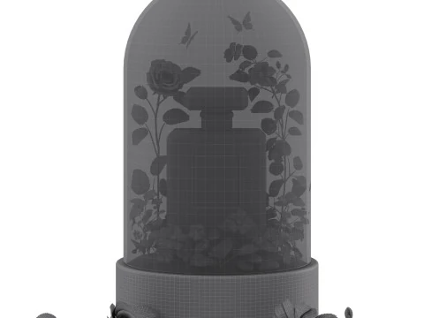 Decorative set 002 3D Model