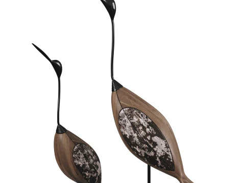 P&aacute;ssaros Modelo 3D