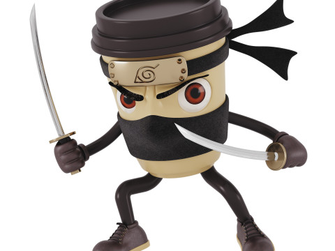 Cappuccino Assassino 3D-Modell