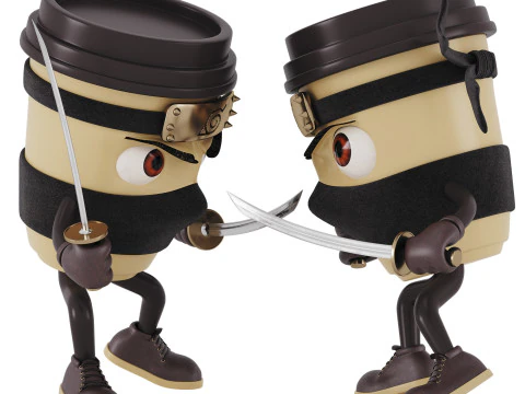 Cappuccino Assassino 3D Model