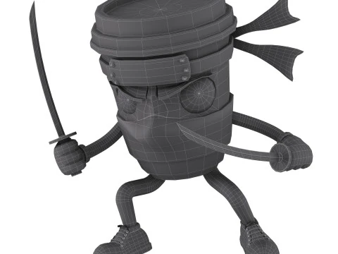 Cappuccino Assassino 3D Model
