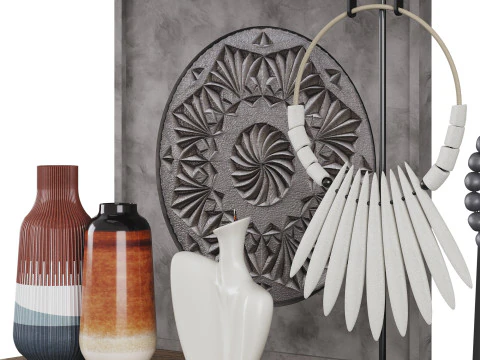 Decorative Set 03 3D Model