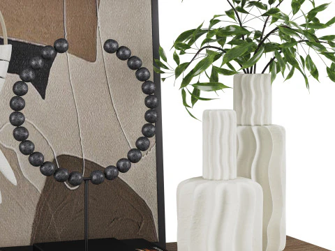 Decorative Set 03 3D Model