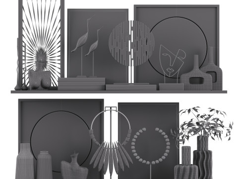 Decorative Set 03 Modelo 3D