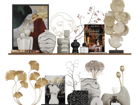 Decorative Set 02 Modelo 3D