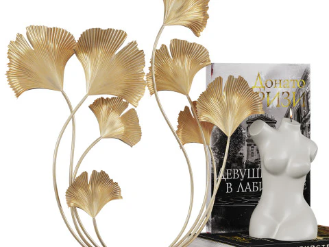 Decorative Set 02 3D Model