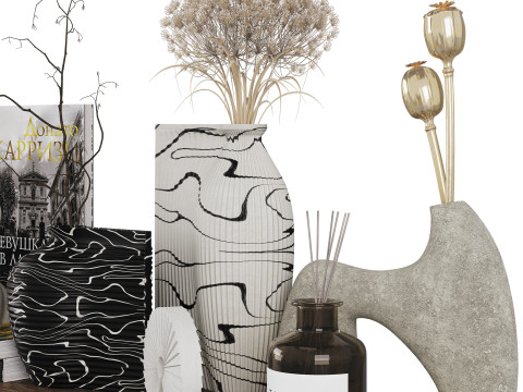 Decorative Set 02 Modelo 3D