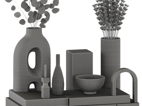 Decorative Set 08 Modello 3D