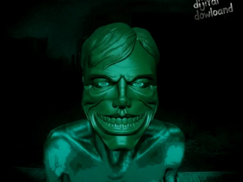 No Im not human Visitor Mask STL File 3D Принт Модель