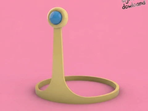 Princess Bubblegum Crown - Adventure Time Cosplay Tiara Prop 3D Print Model STL 3D Print Model