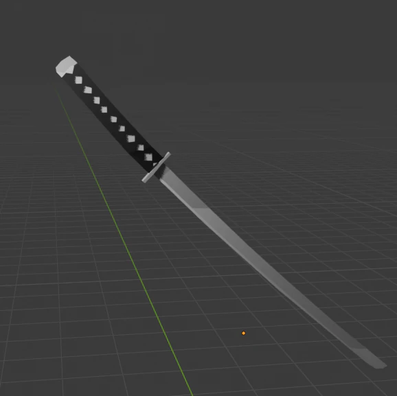 Katana 3D Model .c4d .max .obj .3ds .fbx .stl .blend 