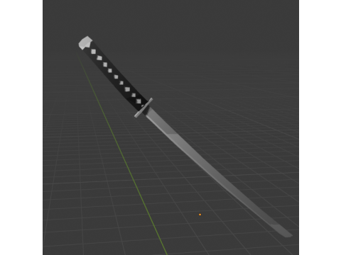 Katana Model 3D