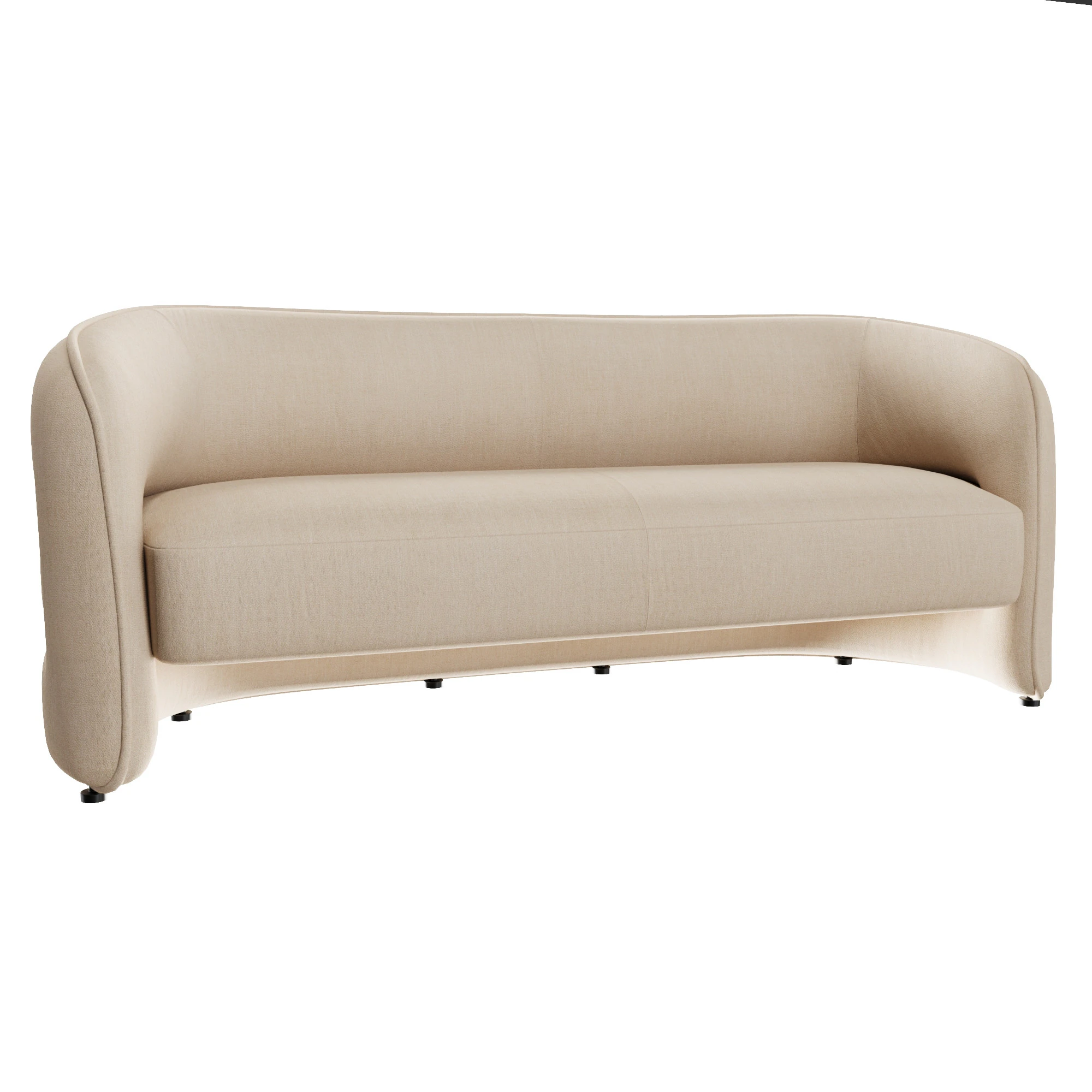 Ambra Sofa 3D Model .c4d .max .obj .3ds .fbx .stl .blend 