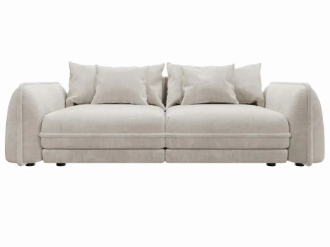 Club Sofa 3D Model