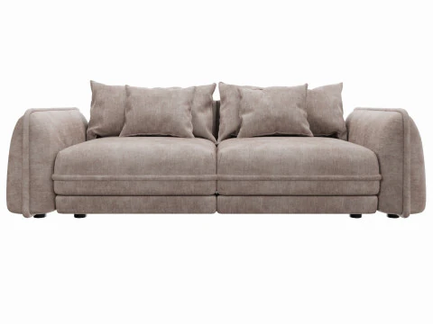 Club Sofa 3D Model
