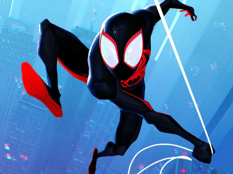 Spiderman Miles Morales Rigged with Textures 3D Model