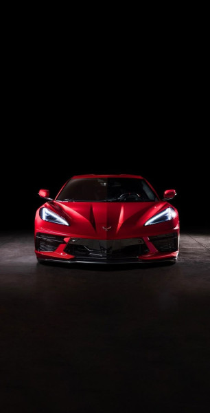 Chervolet Corvette C8 Stingray with Textures 3D Model .c4d .max .obj .3ds .fbx .stl .blend